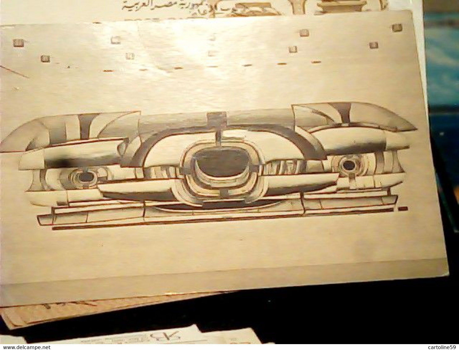 NEW YORK STATE THEATER LINCOLN CENTER FOR THE PERFORMING ARTS TEATRO LEE BONTECOU'S RELIEF N1964 HY4015 - Expositions