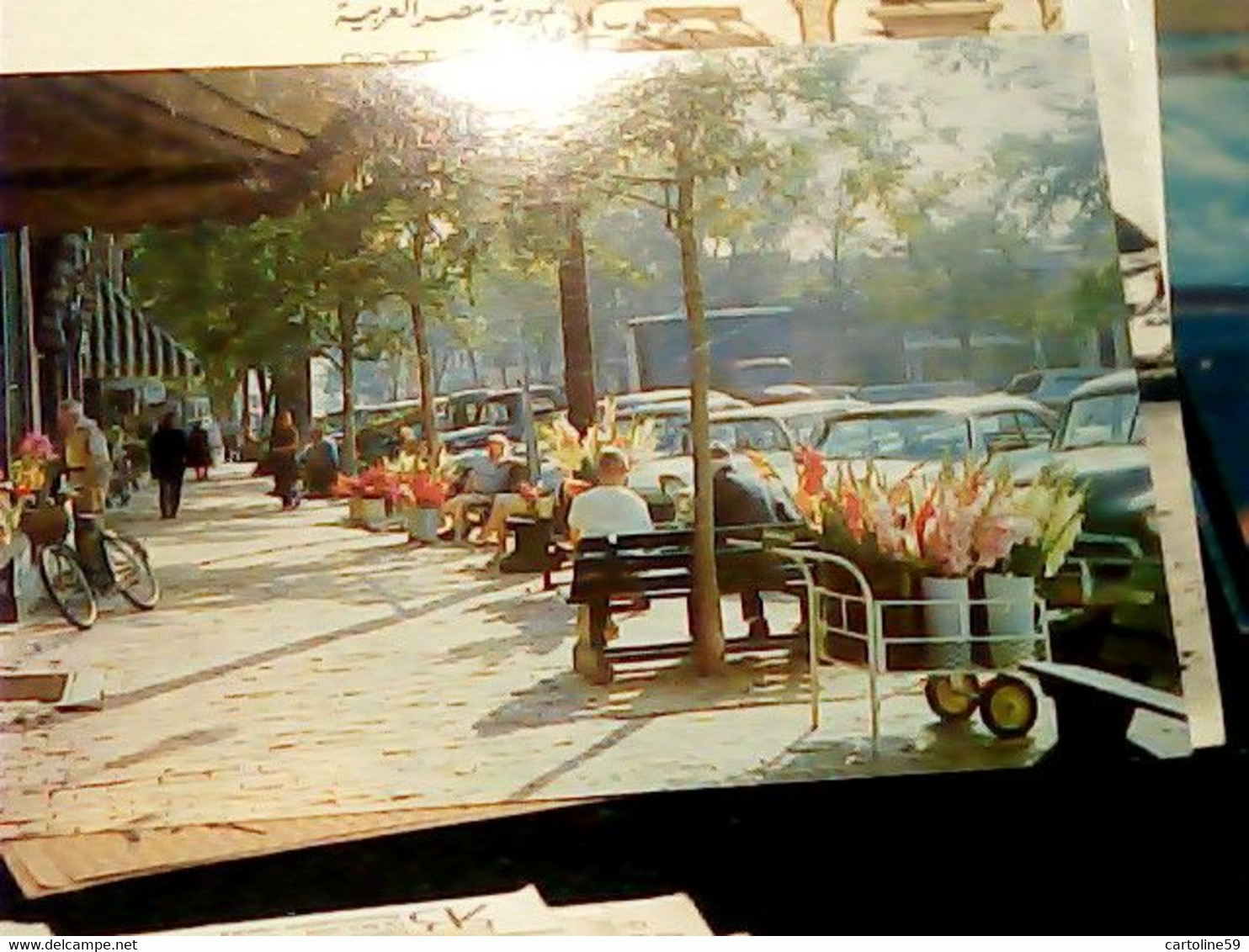 USA  MASS  Nantucket The Flower Market N1965 HY4016 - Nantucket