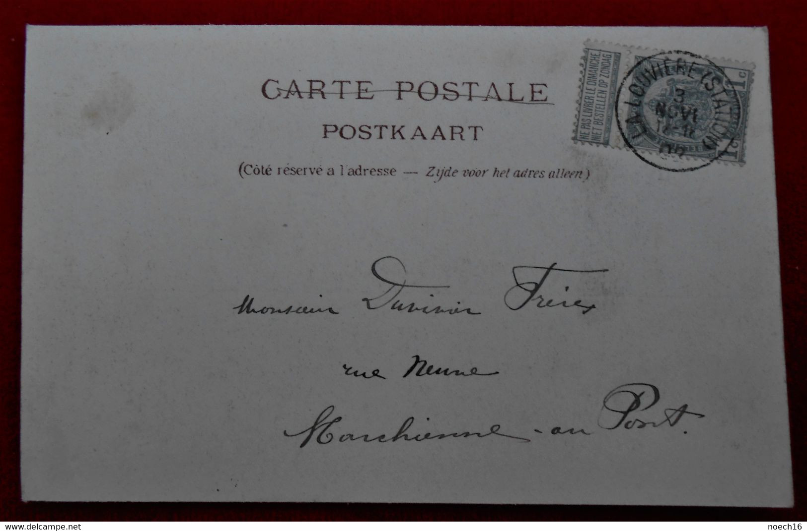 CPA 1903? La Louvière - Institut Saint Joseph - Laboratoire De Chimie - La Louvière