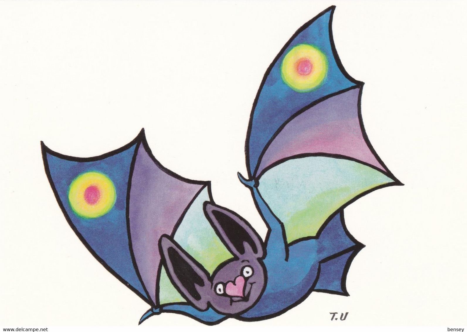 Tomi Ungerer , Für Toleranz Fledermaus Rufus , Chauve Souris Rufus - Ungerer