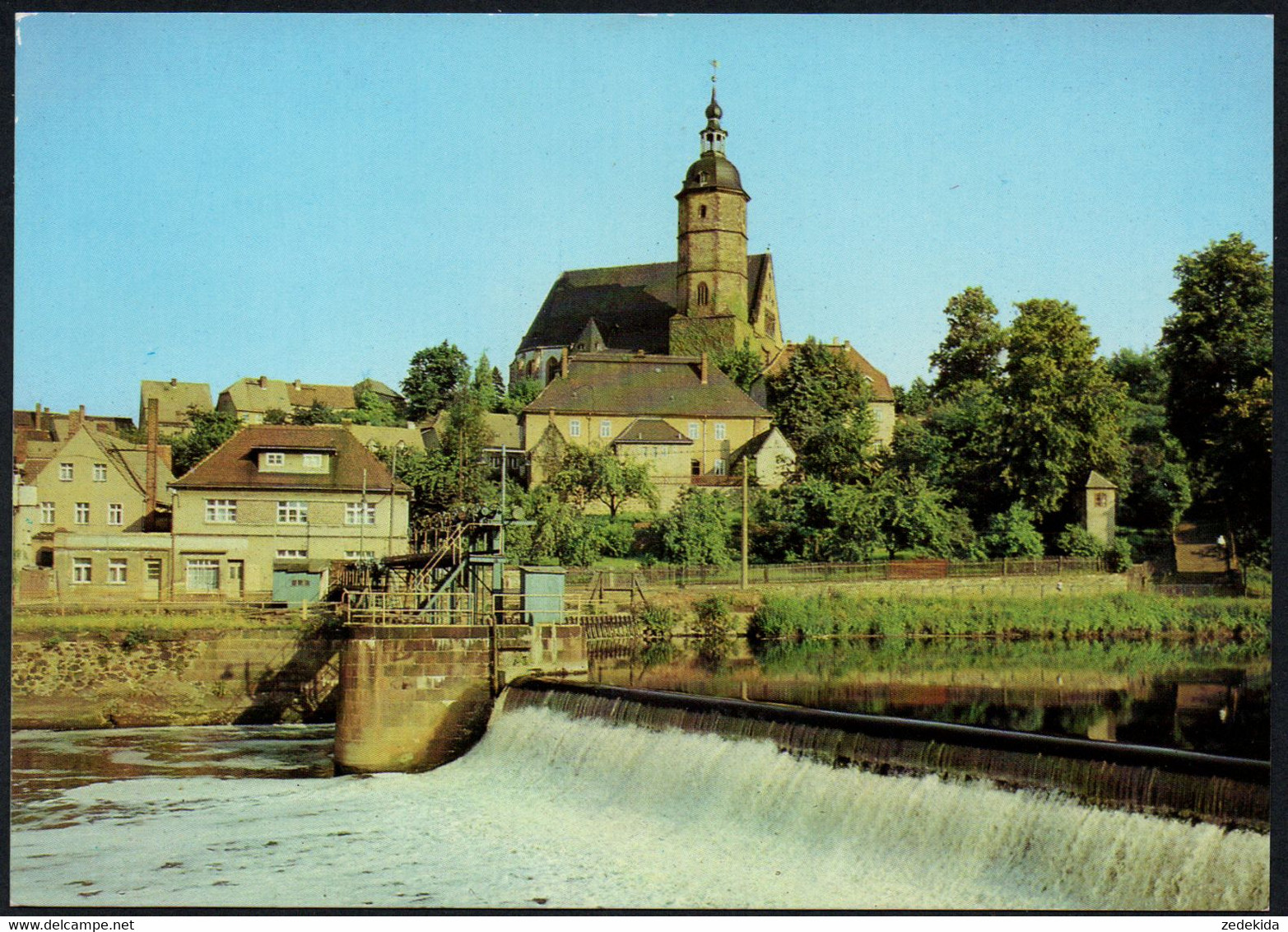 E8200 - TOP Penig - Am Muldenwehr Wehr - Bild Und Heimat Reichenbach - Penig