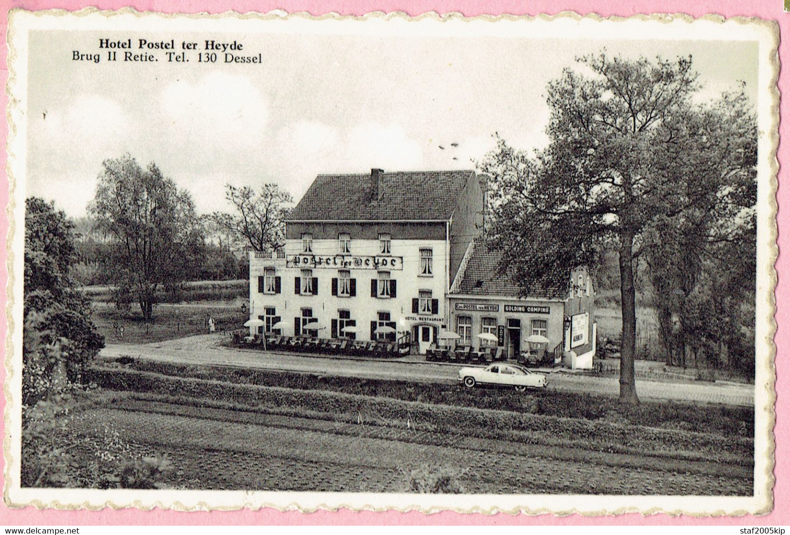 Retie - Hotel Postel Ter Heyde - Brug II - 1961 - Retie