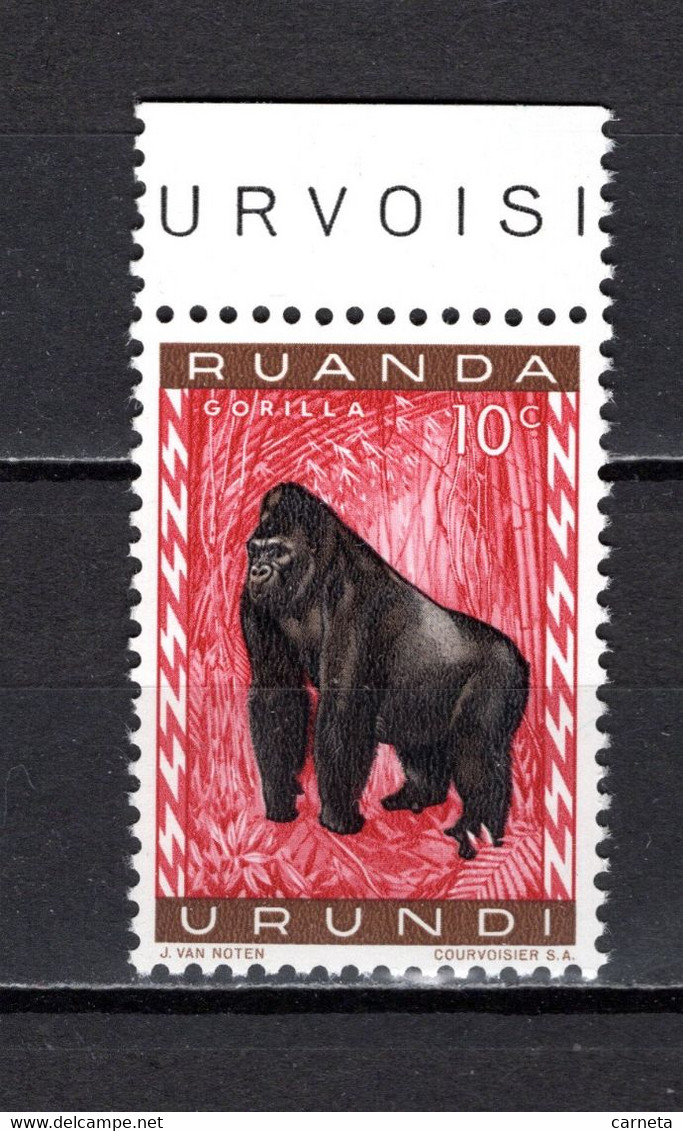 RUANDA-URUNDI   N° 205   NEUF SANS CHARNIERE   COTE 0.15€   SINGE ANIMAUX - Neufs