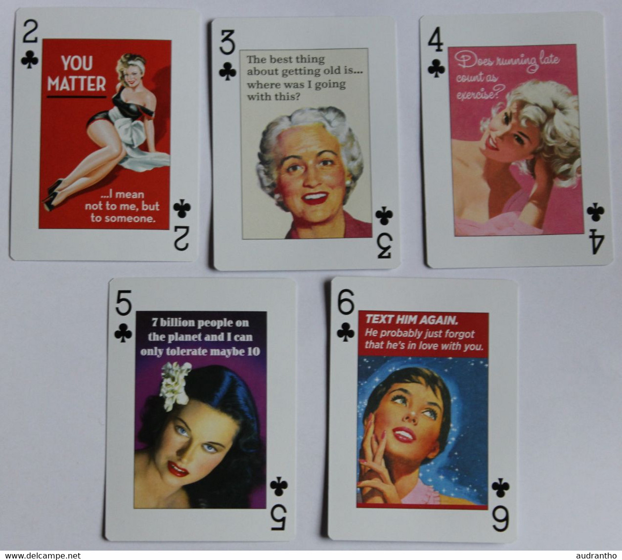 jeu de 54 cartes original pour adulte Tough Women Piatnik Vienne femmes sexisme