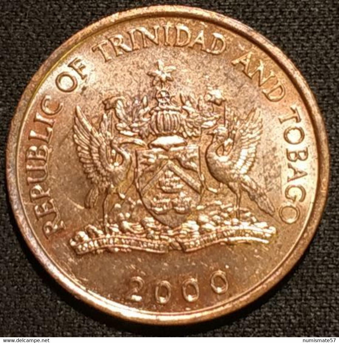 TRINIDAD AND TOBAGO - 5 CENTS 2000 - KM 30 - Trinité-et-Tobago - Trinité & Tobago