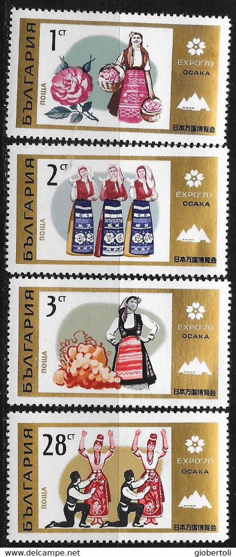 Bulgaria/Bulgarie: "Osaka '70", Costumi Locali, Local Customs, Coutumes Locales - 1970 – Osaka (Japon)