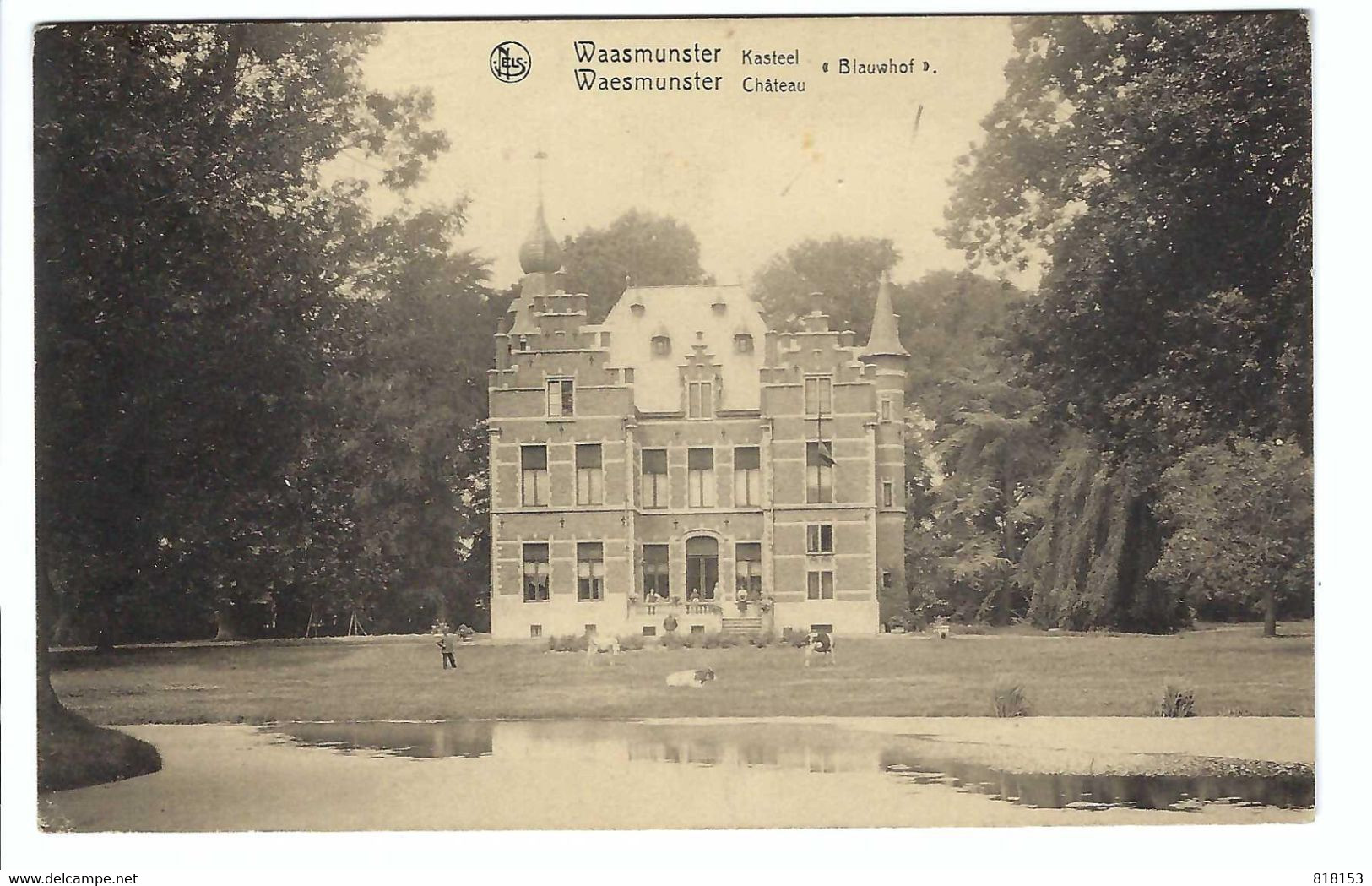 Waasmunster    Waesmunster - Kasteel  Château "Blauwhof" - Waasmunster