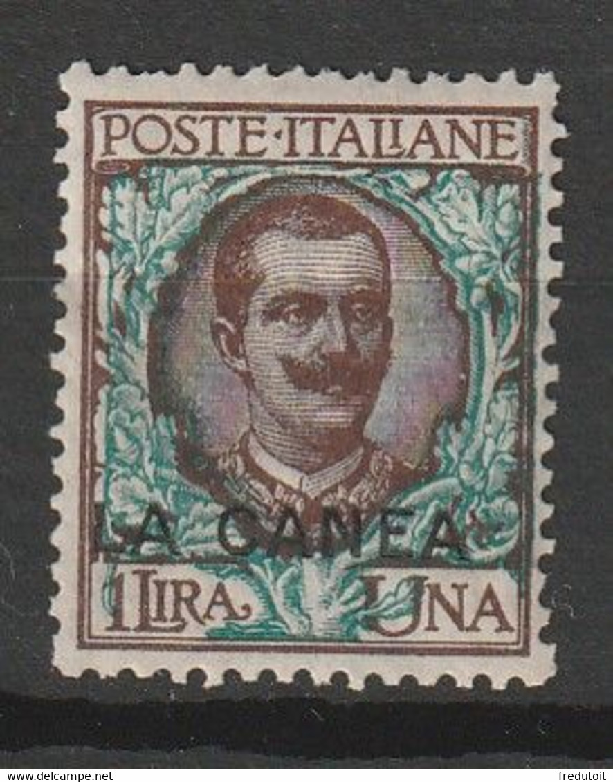 LA CANEA (CRETE) - N°12 * (1906) 1 Lire - La Canea