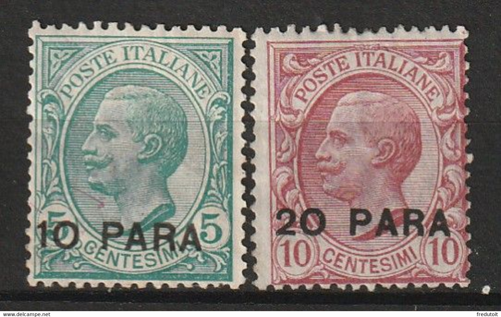 LEVANT (Albanie) - N°24/25 * (1906-08) - Albanien