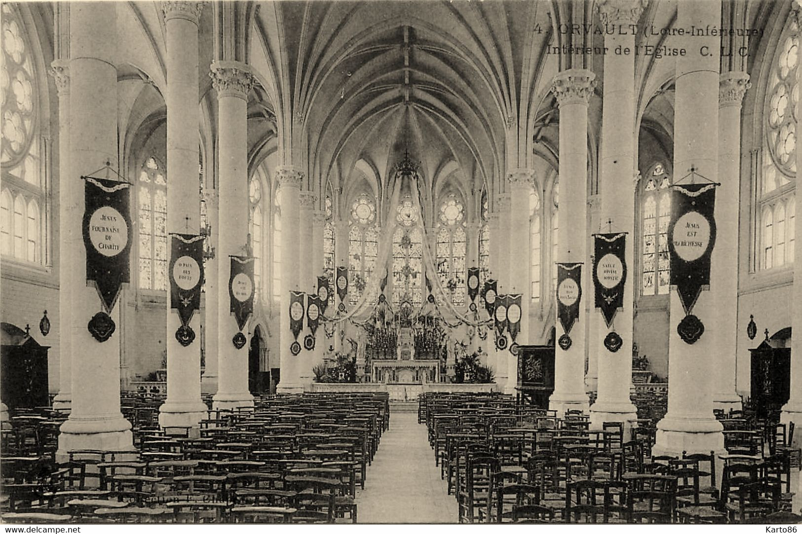 Orvault * Intérieur De L'église - Orvault