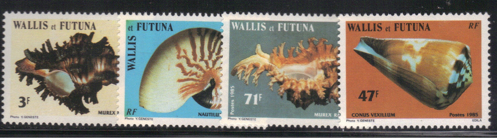 Wallis & Futuna 1985 Yvert 323/24 326 328 Neufs** MNH (AF60) - Ongebruikt