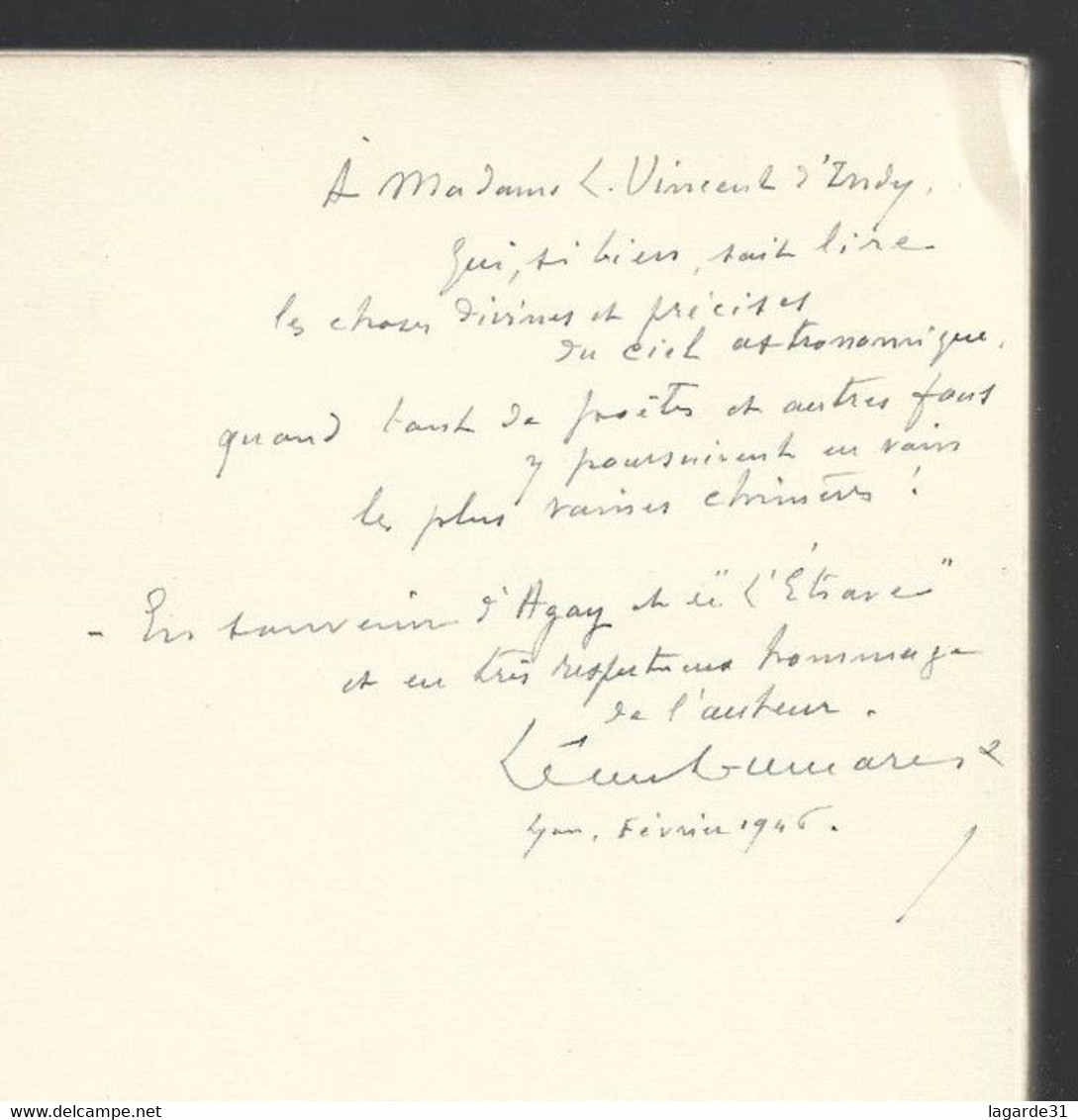 Mon Coeur à L'Aventure. Poèmes. DUMAREST Léon. - Dédicace De L'auteur - Rare - Gesigneerde Boeken