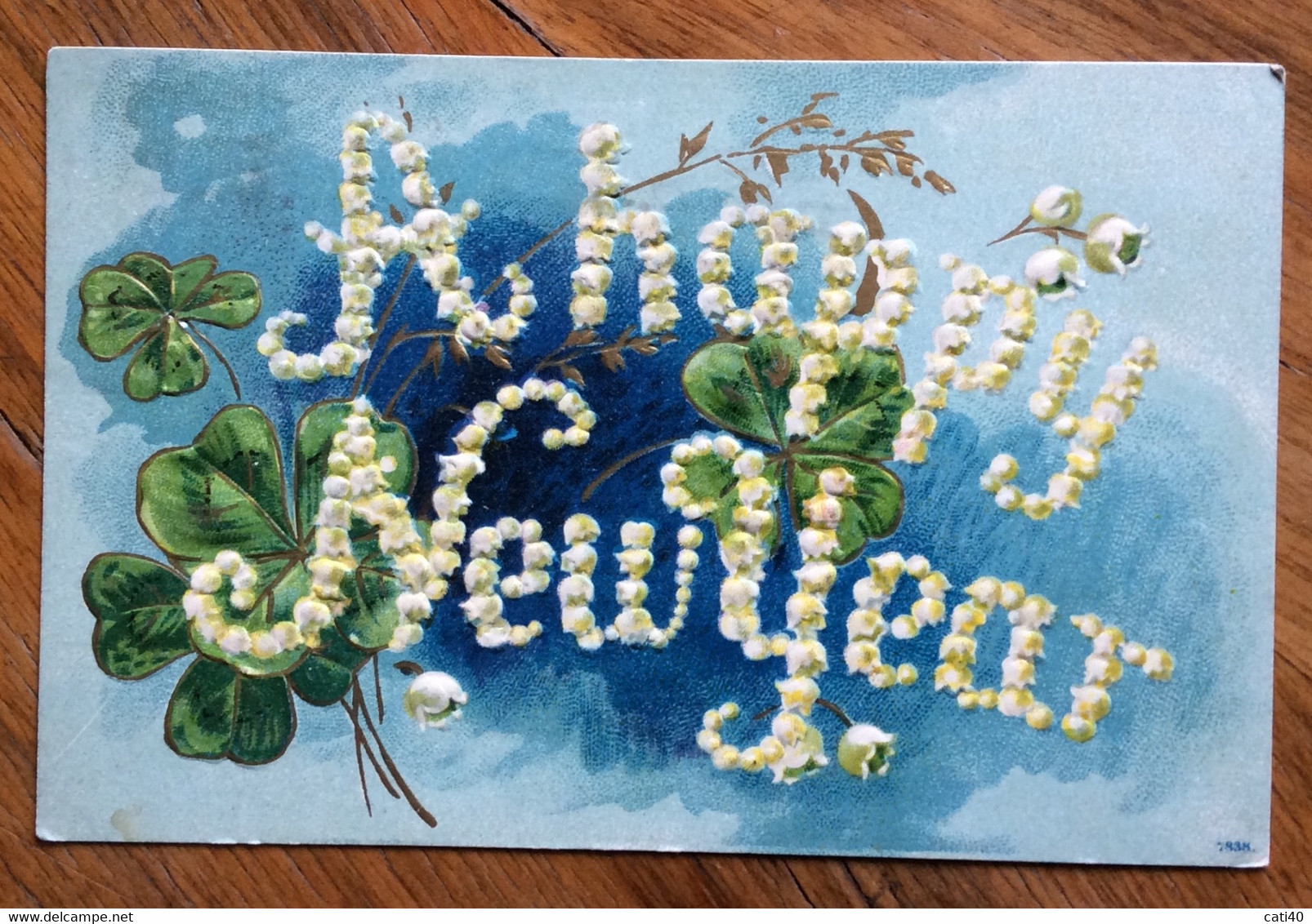 USA - AMHERST,  MASS. DEC 30 1910  - VINTAGE POST CARD GREETING , CHRISTMAS , EASTER, PRINT RELIEF, FLOWERS, ECC.ECC. - Fall River
