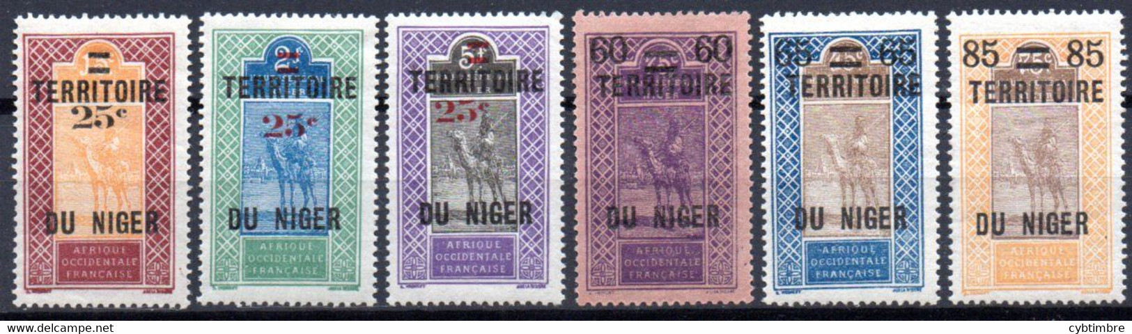 Niger: Yvert N° 18/24*; 6 Valeurs - Neufs