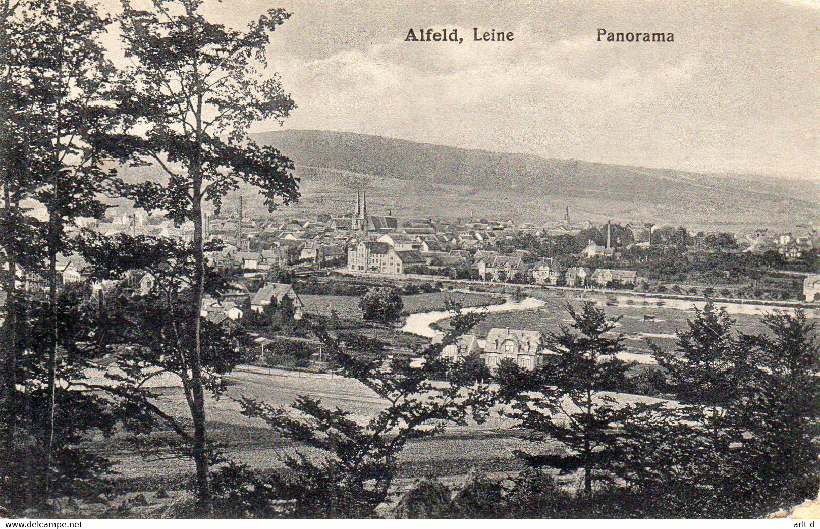 DC5638 - Ak Alfeld Leine Panorama - Alfeld