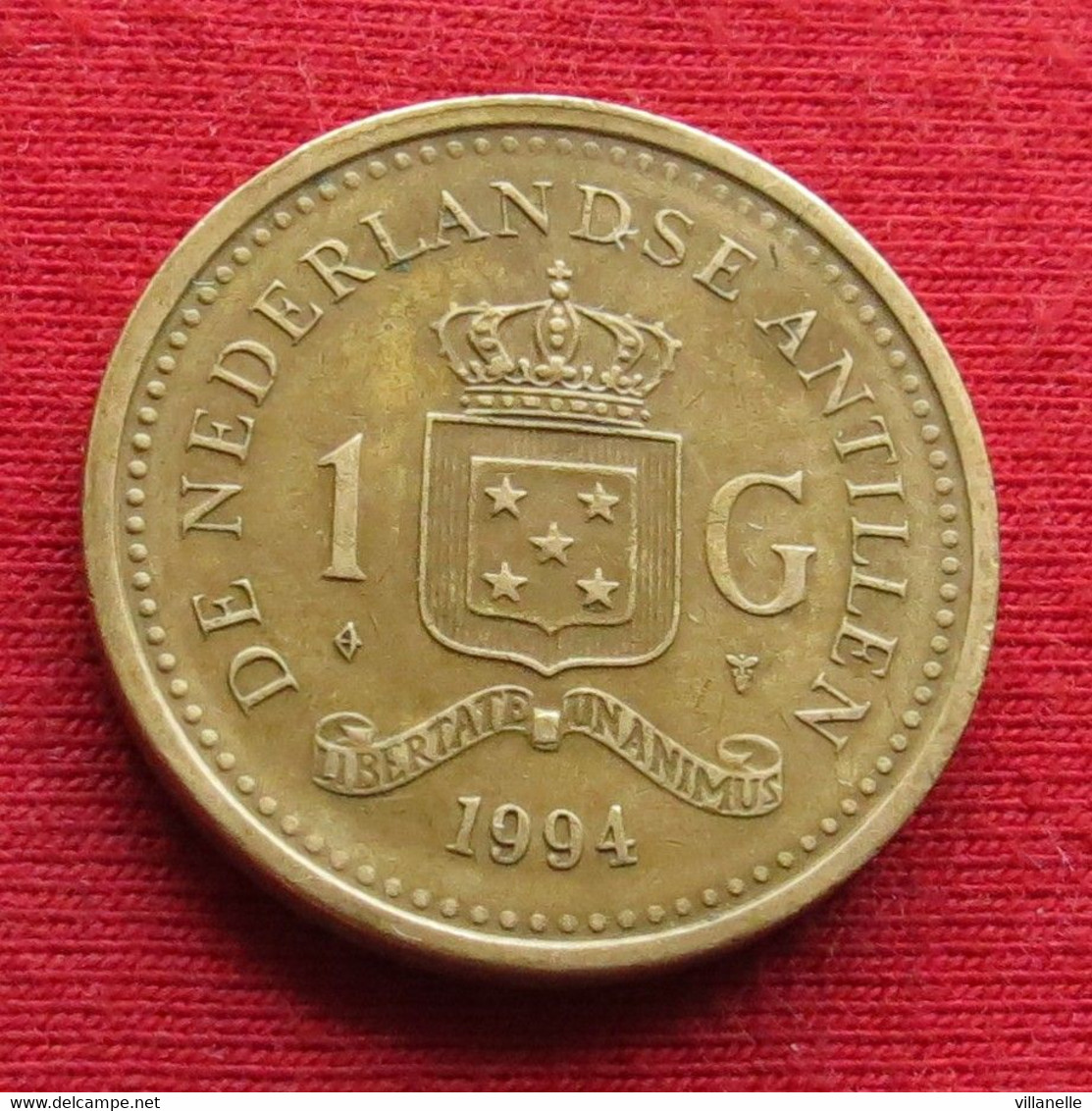 Netherlands Antilles 1 Gulden 1994 KM# 37 *V2T Antillen Antilhas Antille Antillas - Antilles Néerlandaises