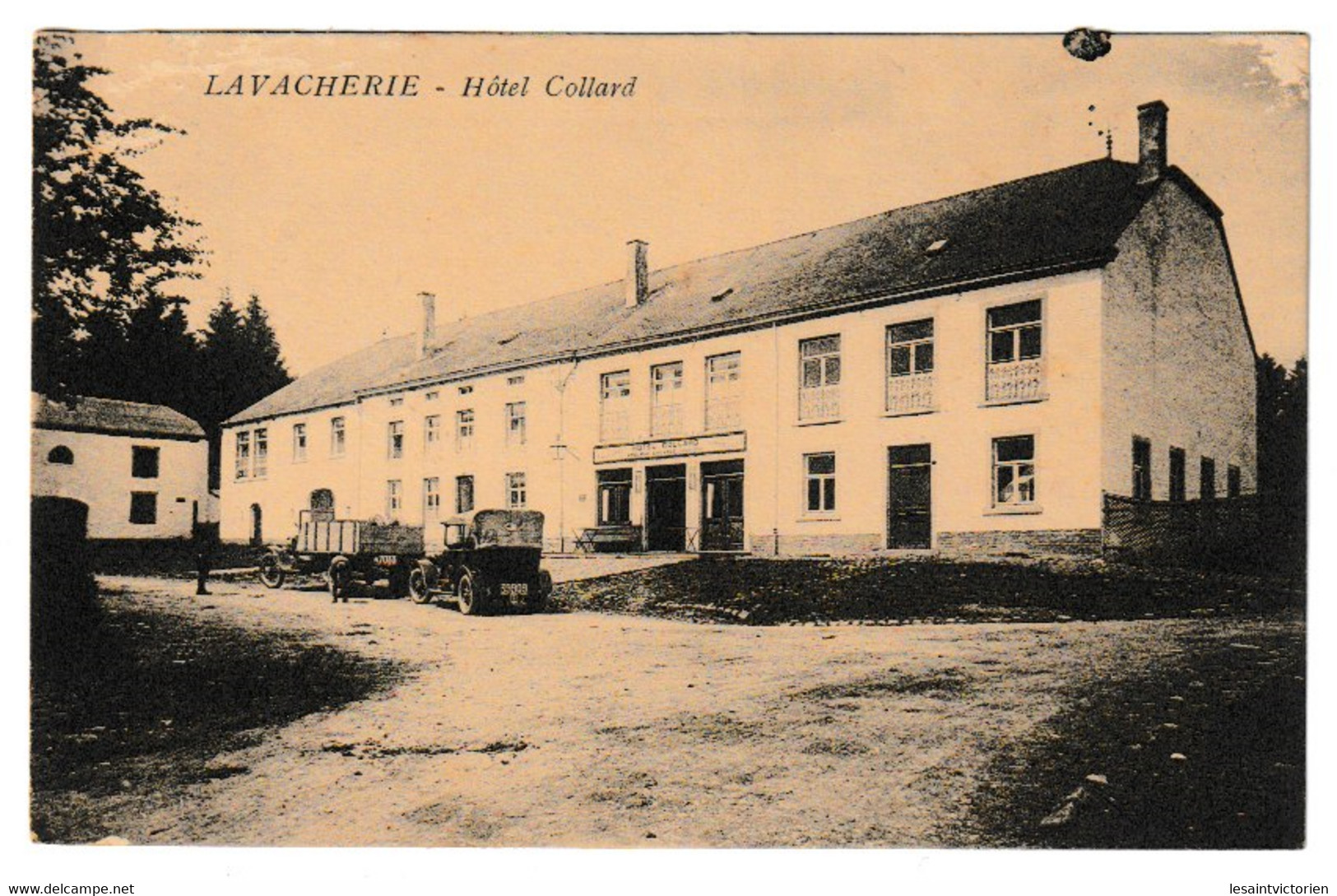 LAVACHERIE HOTEL COLLARD OLDTIMER AUTO CAMION - Sainte-Ode
