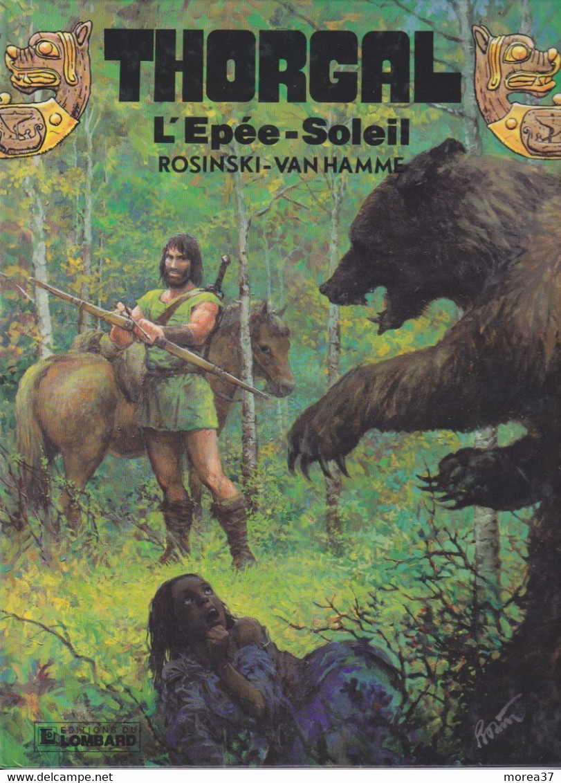 THORGAL  L'épée Soleil   Tome 18  EO  De ROSINSKI/ VAN HAMME  EDITIONS LE LOMBARD - Thorgal