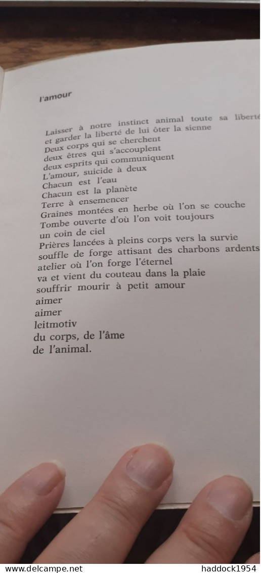 Prières Et Crachats GERARD BOSSON Les Nouveaux Cahiers De Jeunesse 1973 - Auteurs Français