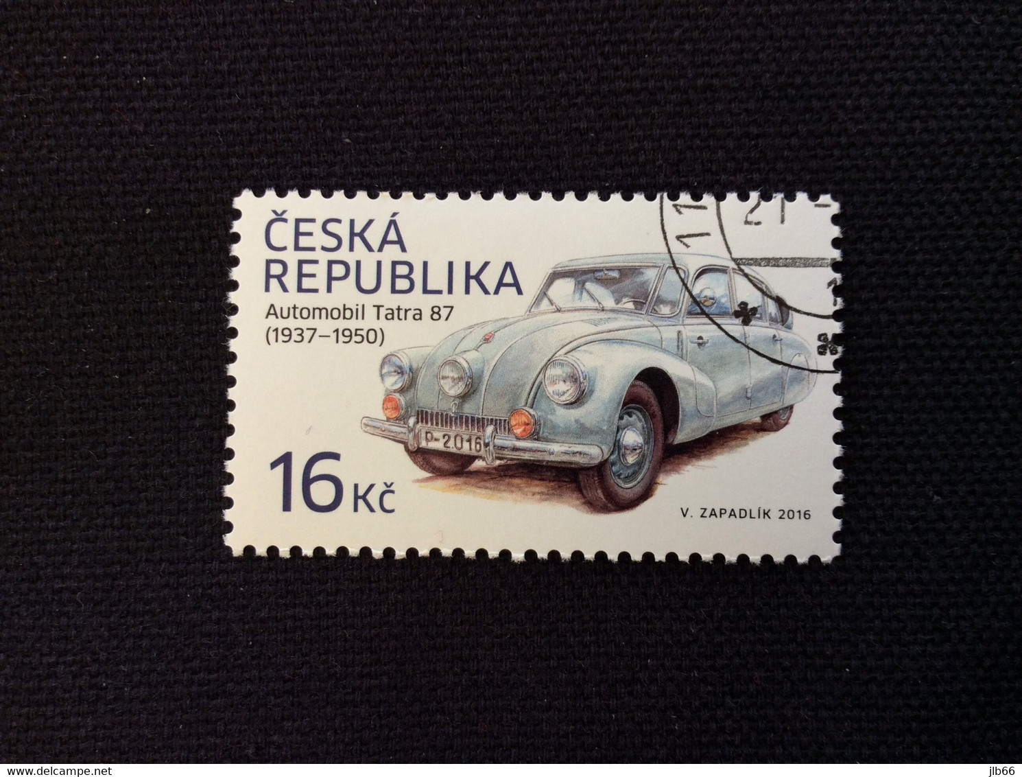 2016 Mi 901 Oblitéré Automobile Tatra 87 De 1937 Old Car - Used Stamps