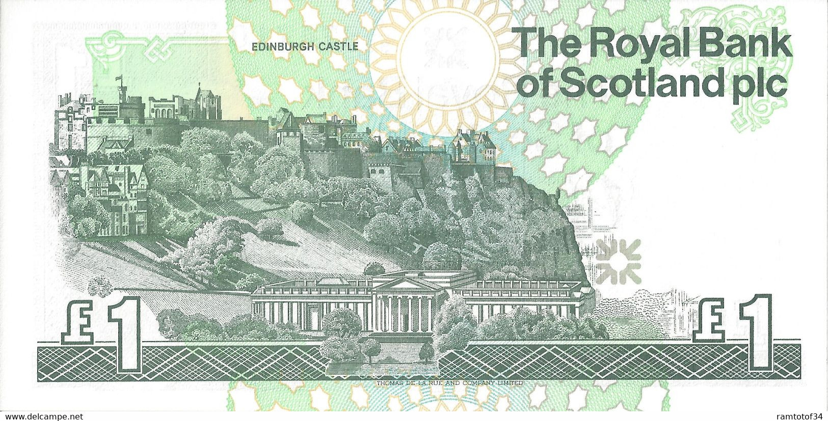 ECOSSE - 1 Pounds 2001 UNC - 1 Pound