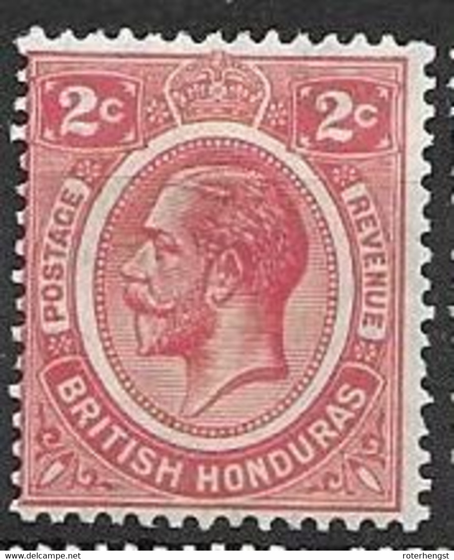 British Honduras 1922-33 Mh * 2,5 Euros - Honduras Britannique (...-1970)