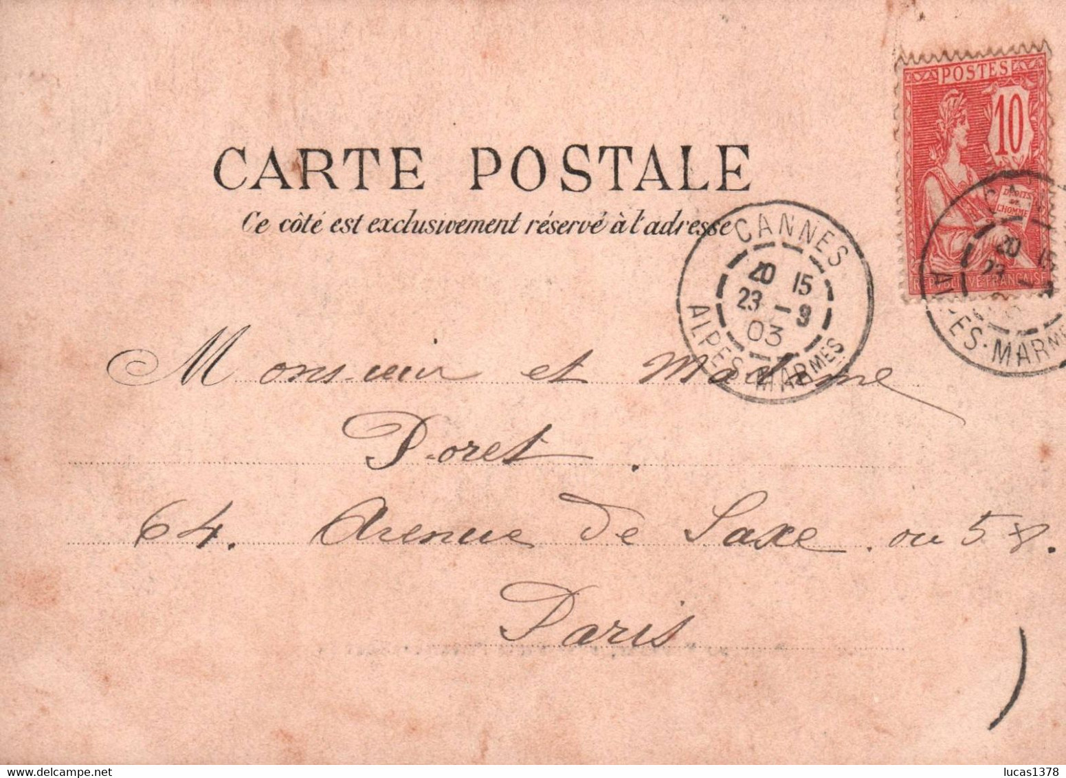 58 / PRES SAINT PIERRE LE MOUTIER / PONT DU VEURDRE / PRECUREUR 1903 - Saint Pierre Le Moutier