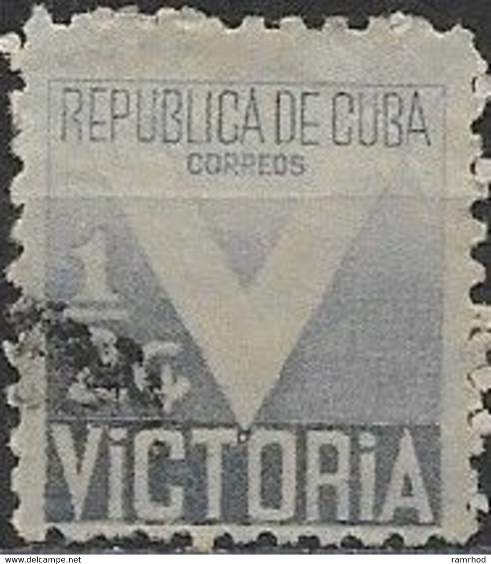 1942 Obligatory Tax. Red Cross Fund - 1/2c Victory FU - Beneficenza