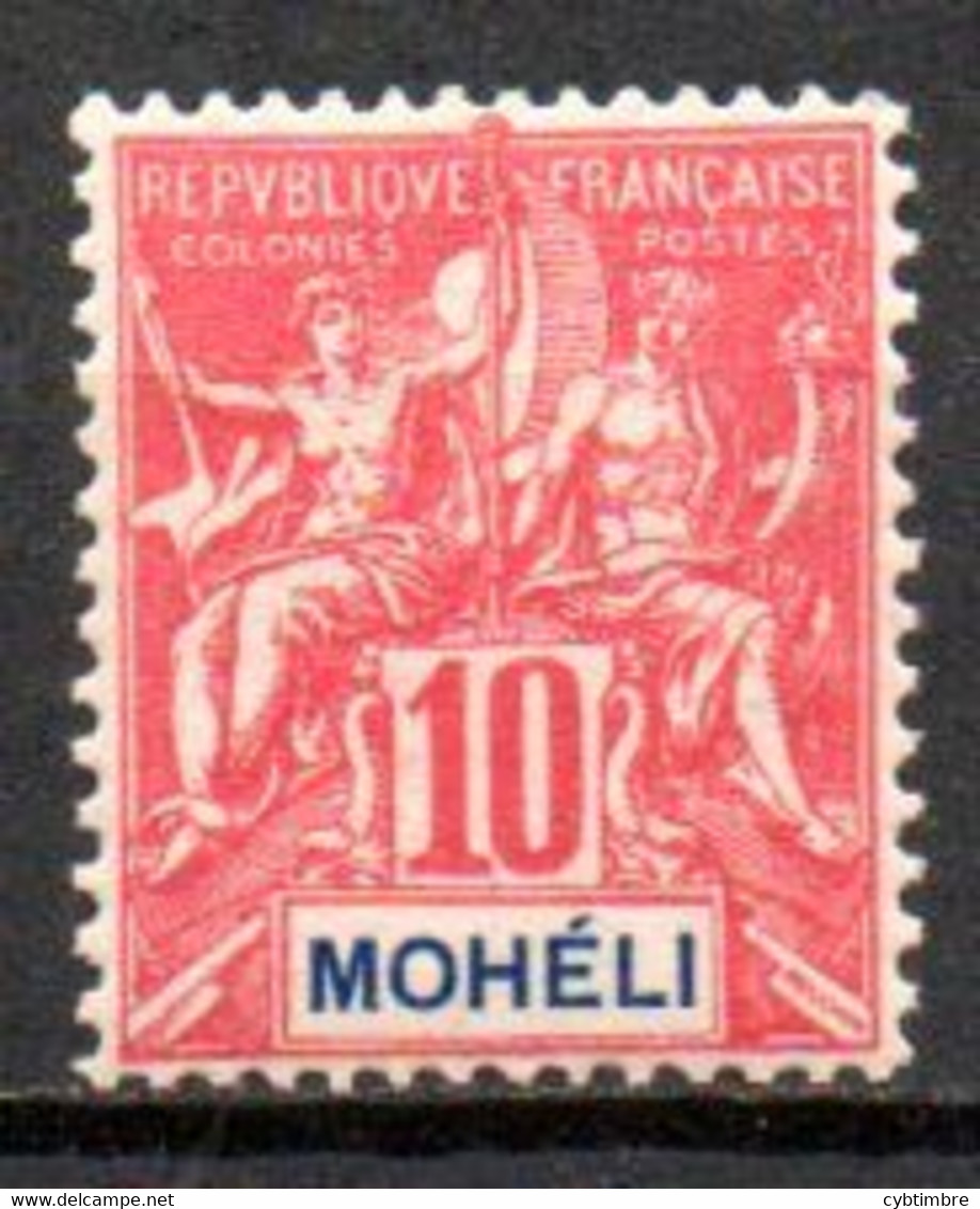 Moheli: Yvert N° 5**; MNH - Unused Stamps