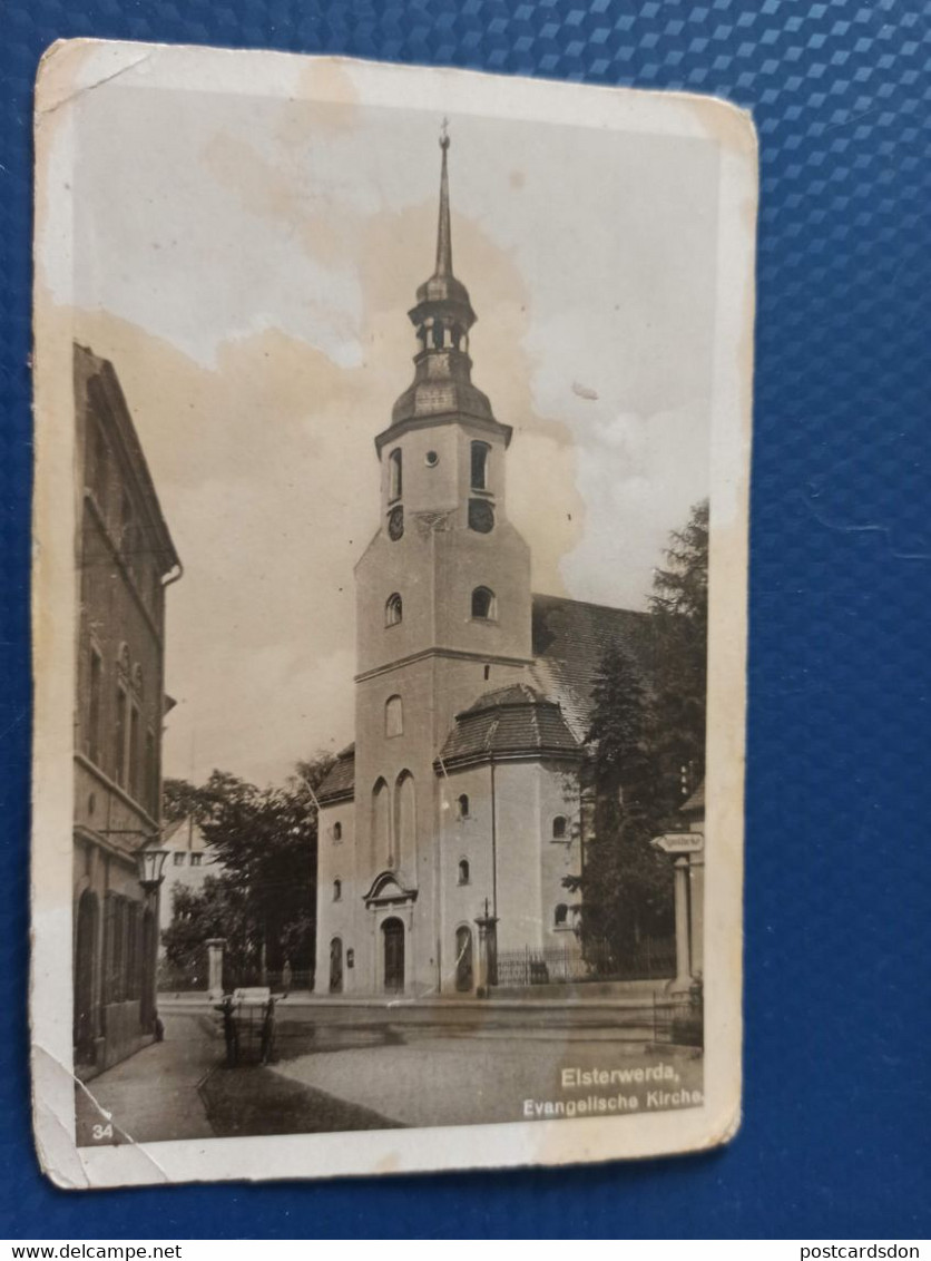 Elsterwerda Blick Auf Die Kirche - Elsterwerda