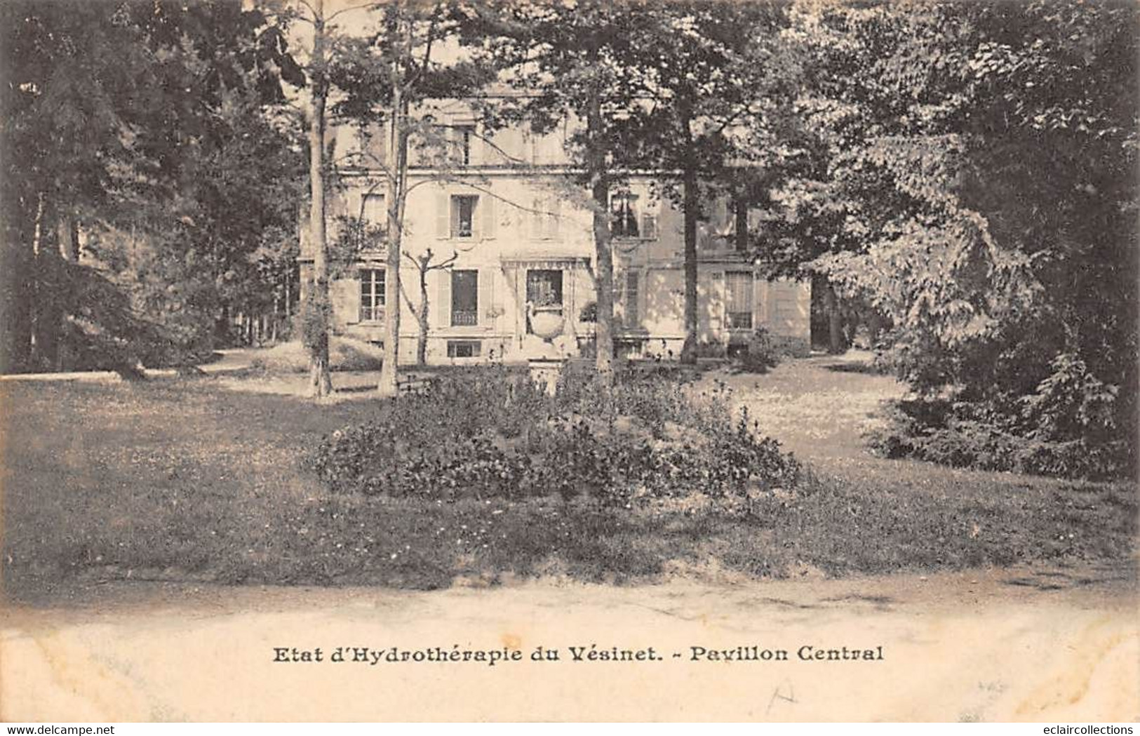 Le Vésinet            78          Etat D'Hydrothérapie . Pavillon Central   En Partie Décollée  ( Voir Scan) - Le Vésinet