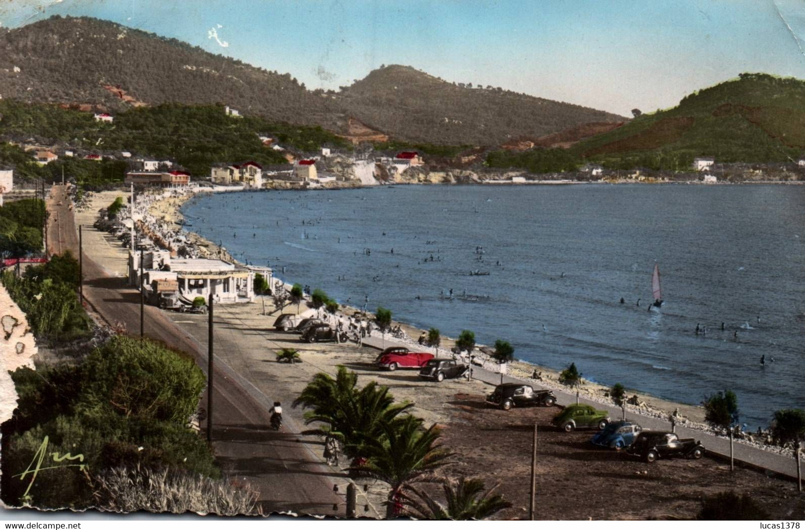 83 / SAINT CYR LES LECQUES / VUE GENERALE DE LA PLAGE / JOLIE CPSM 1957 - Les Lecques