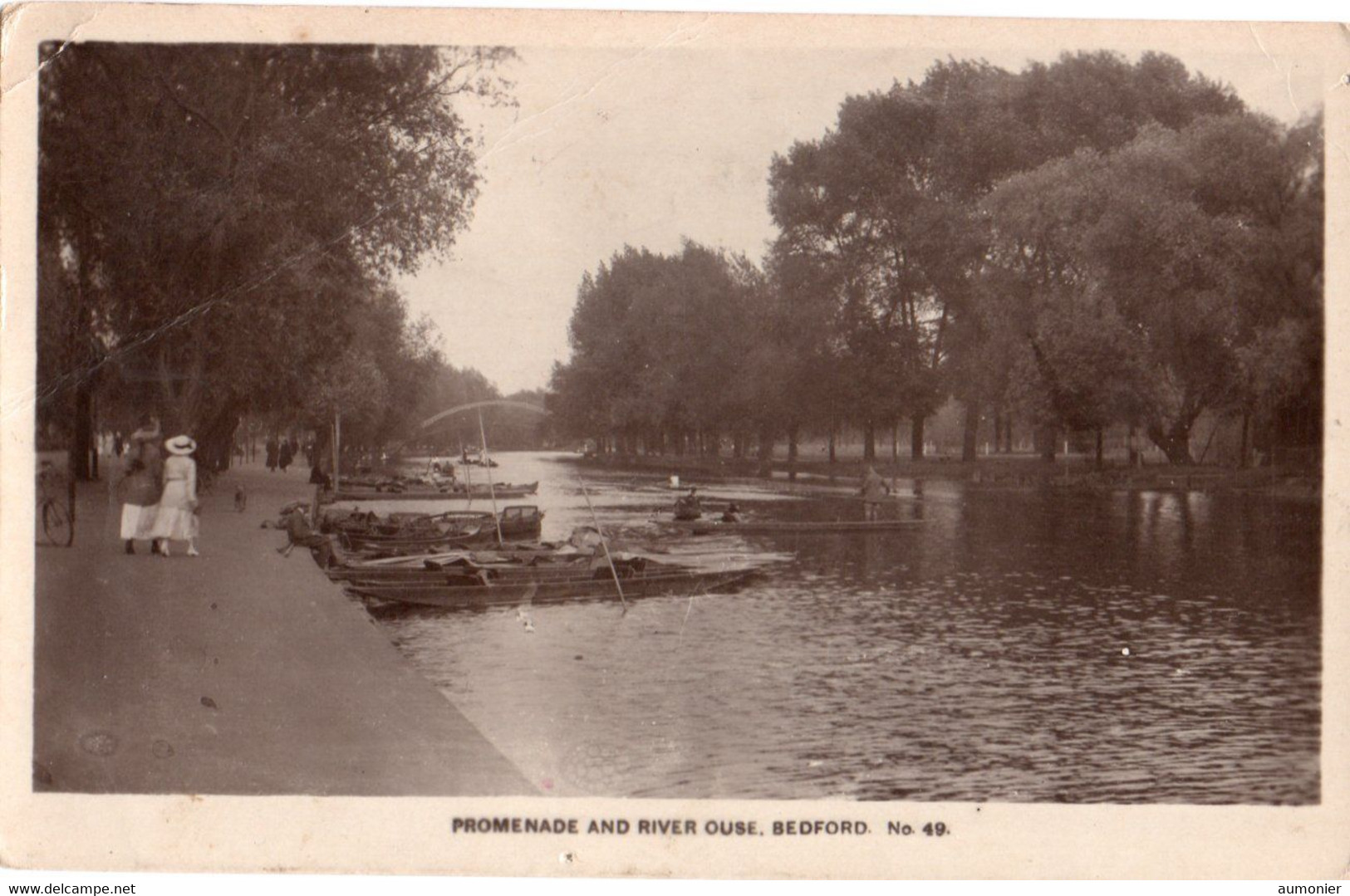 BEDFORD ( Angleterre ) - Promenade And River Ouse - Bedford