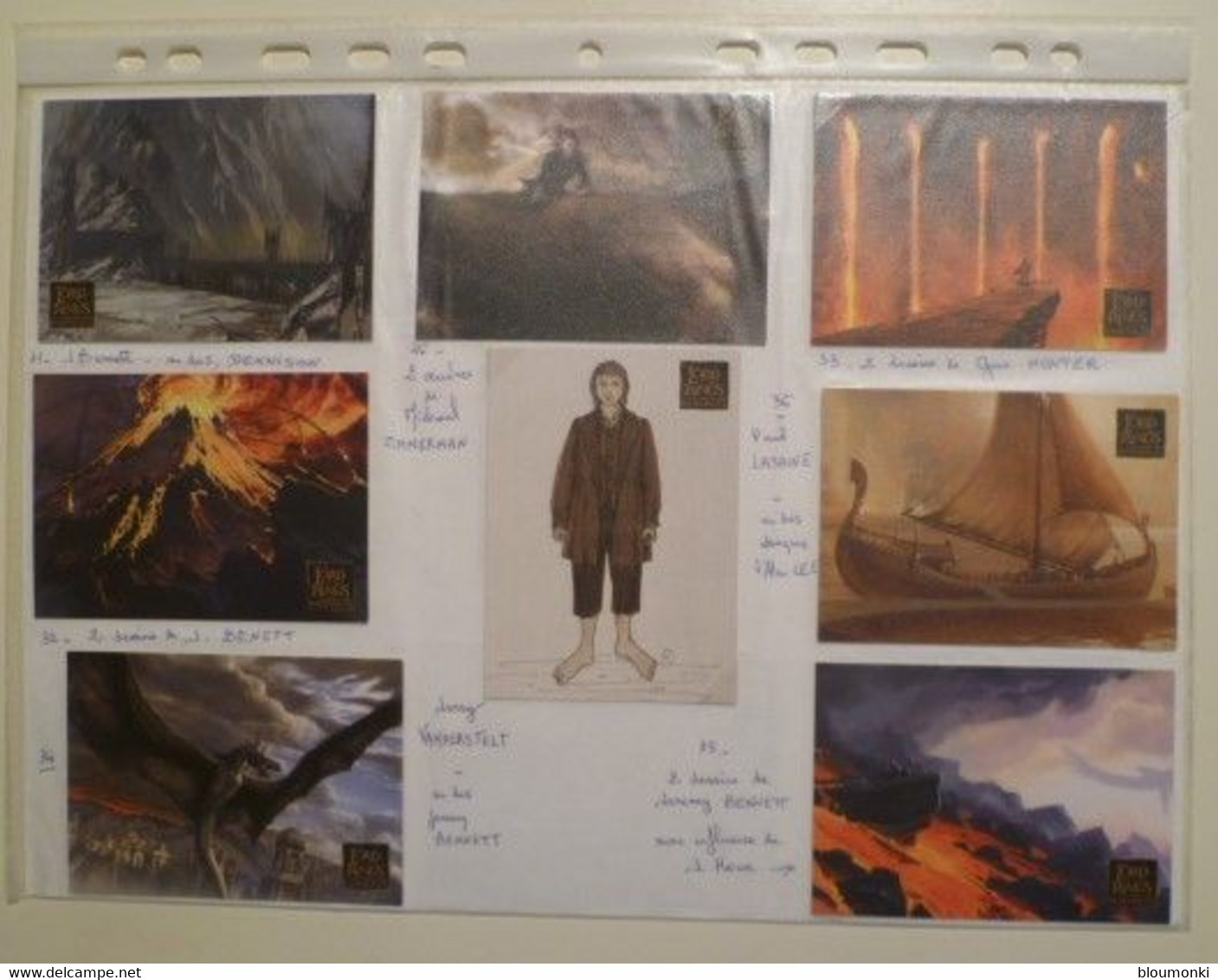 Lot De 16 Cartes Seigneur Des Anneaux / Lord Of The Rings Masterpieces / TOPPS Trading Cards  / Illustrateurs /b - Lord Of The Rings