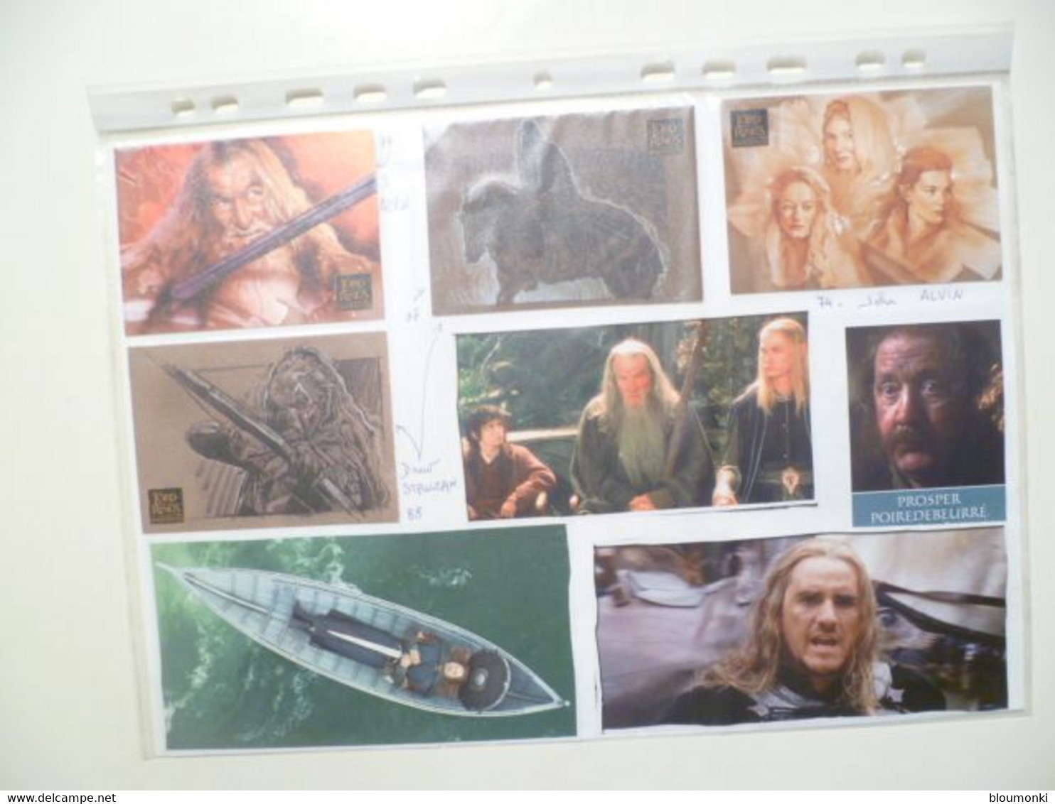 Lot De 24 Cartes Seigneur Des Anneaux / Lord Of The Rings Masterpieces / TOPPS Trading Cards  / Illustrateurs - Lord Of The Rings