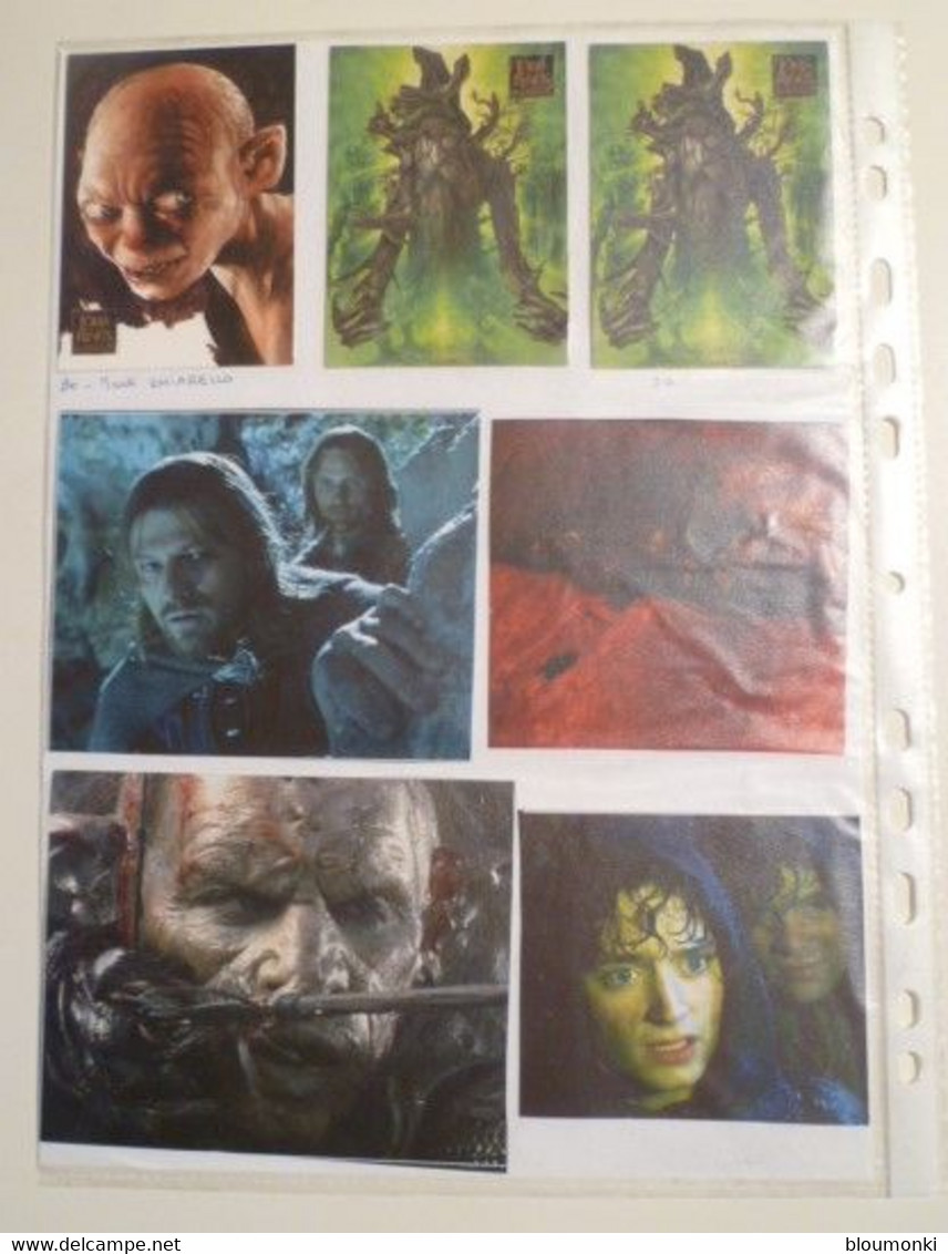 Lot De 24 Cartes Seigneur Des Anneaux / Lord Of The Rings Masterpieces / TOPPS Trading Cards  / Illustrateurs - Herr Der Ringe