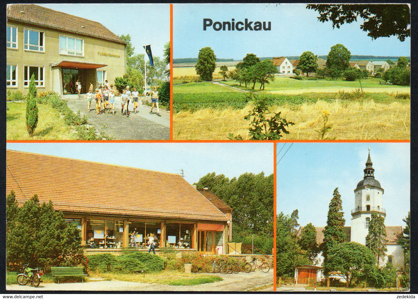 C5556 - TOP Ponickau Einkaufszentrum Schule - Bild Und Heimat Reichenbach - Grossenhain