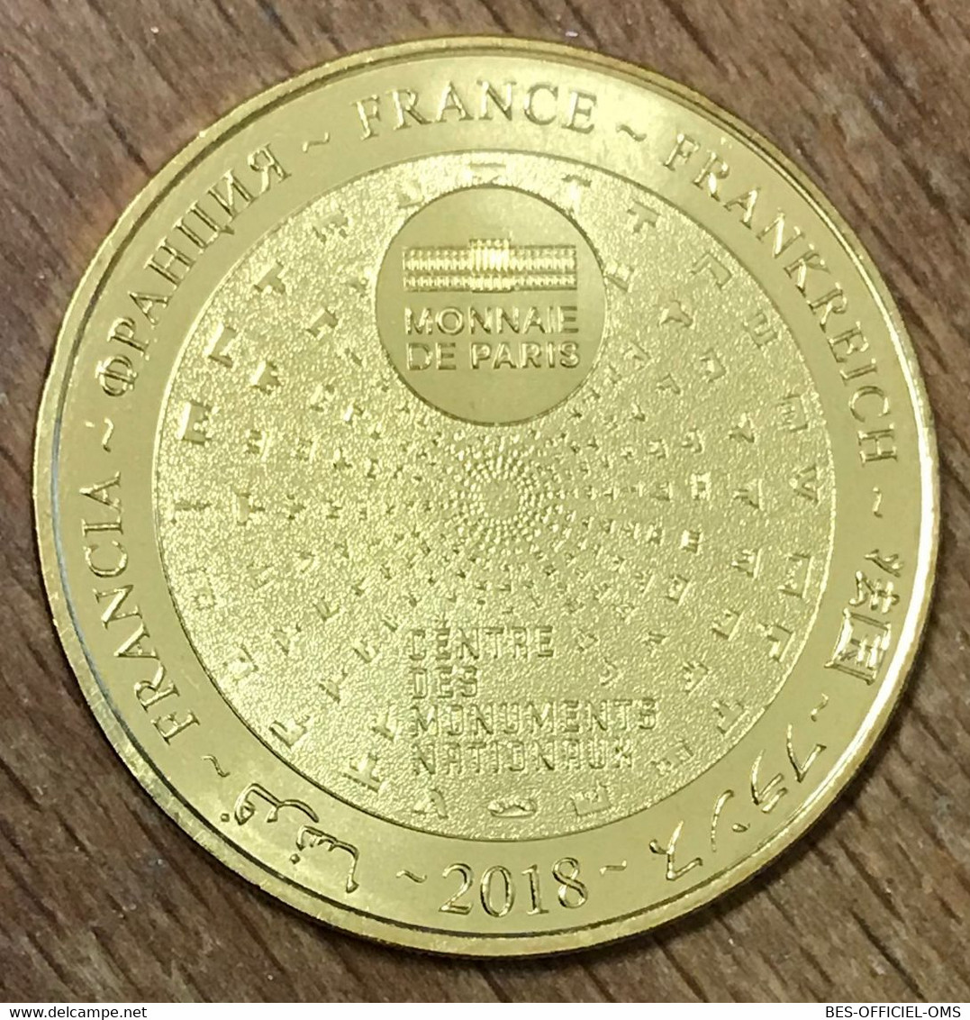 50 MONT SAINT-MICHEL MDP 2018 MÉDAILLE SOUVENIR MONNAIE DE PARIS JETON TOURISTIQUE MEDALS COINS TOKENS - 2018