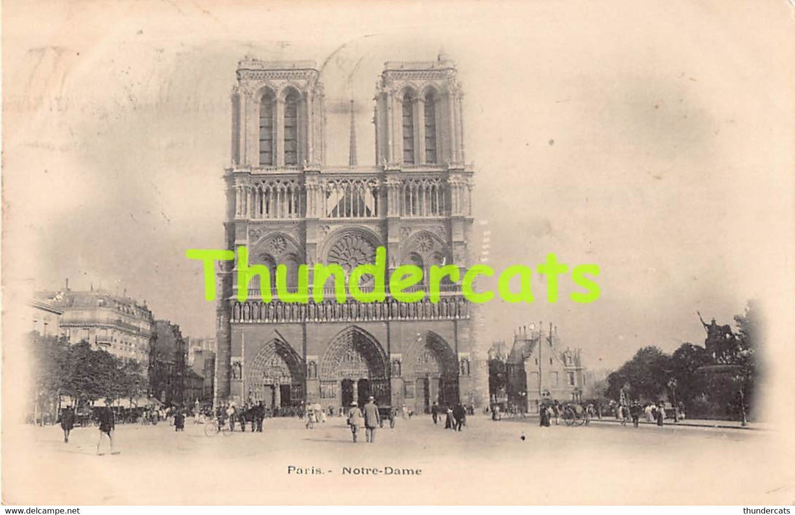 CPA 75 PARIS  NOTRE DAME - Notre Dame De Paris