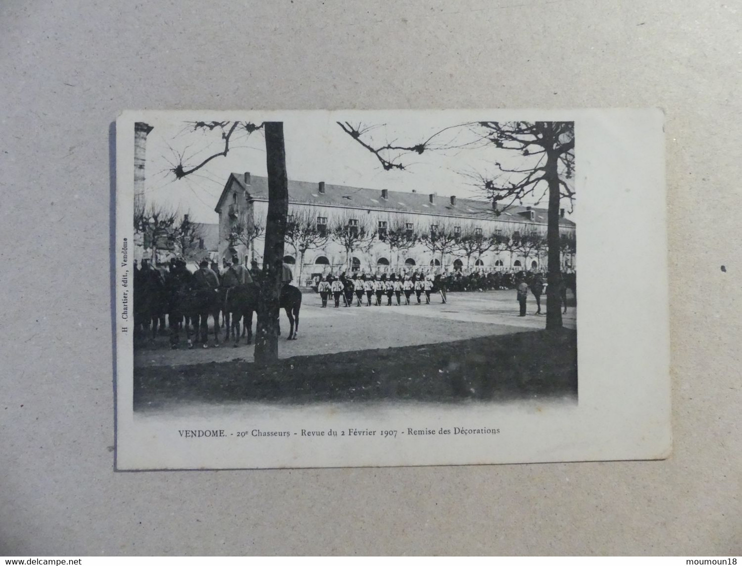 Vendôme 20ème Chasseurs Revue Du 2 Février 1907 Remise Des Décorations - Vendome