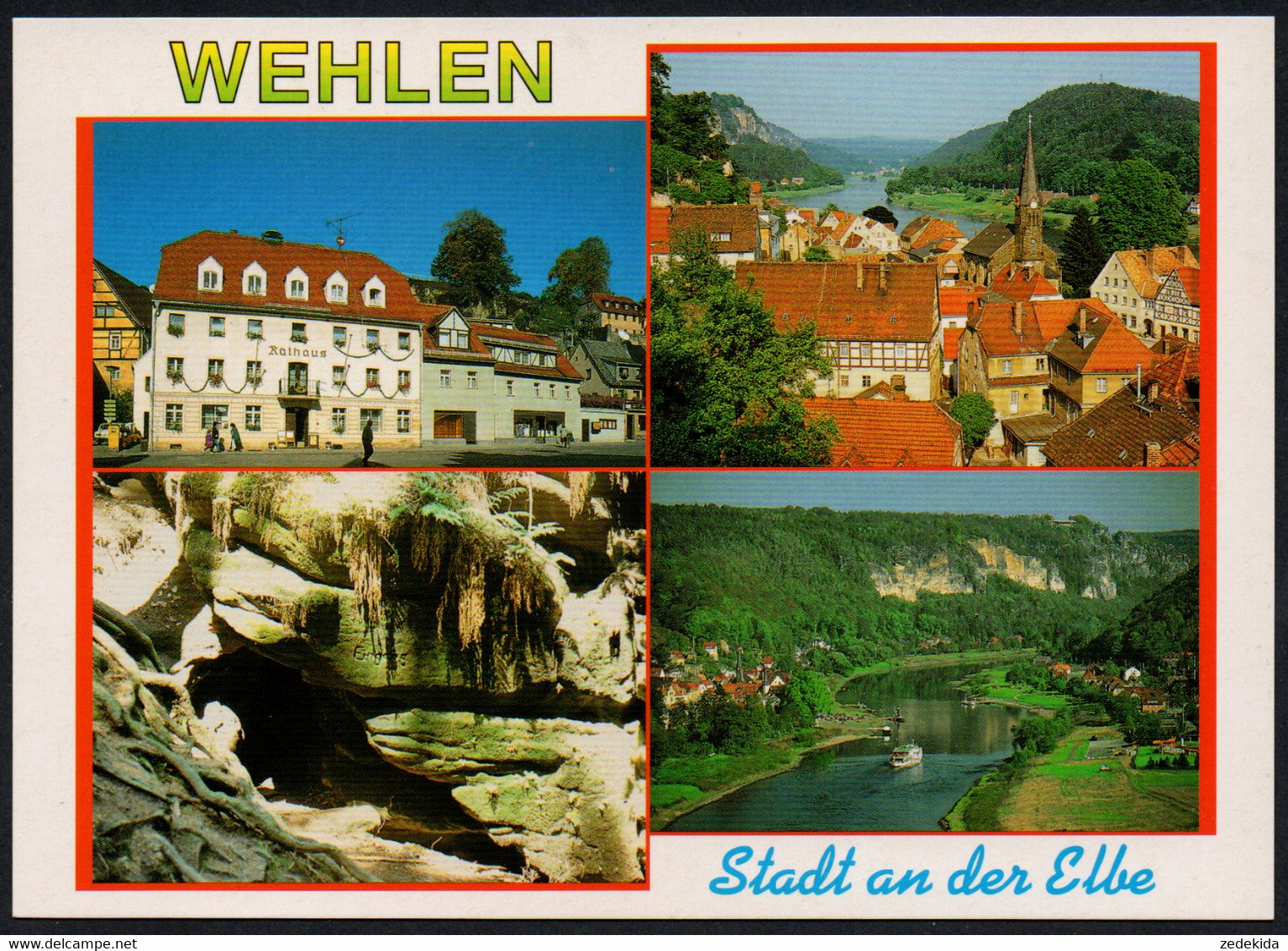 E8246 - TOP Wehlen Sächsische Schweiz - Bild Und Heimat Reichenbach Qualitätskarte - Wehlen