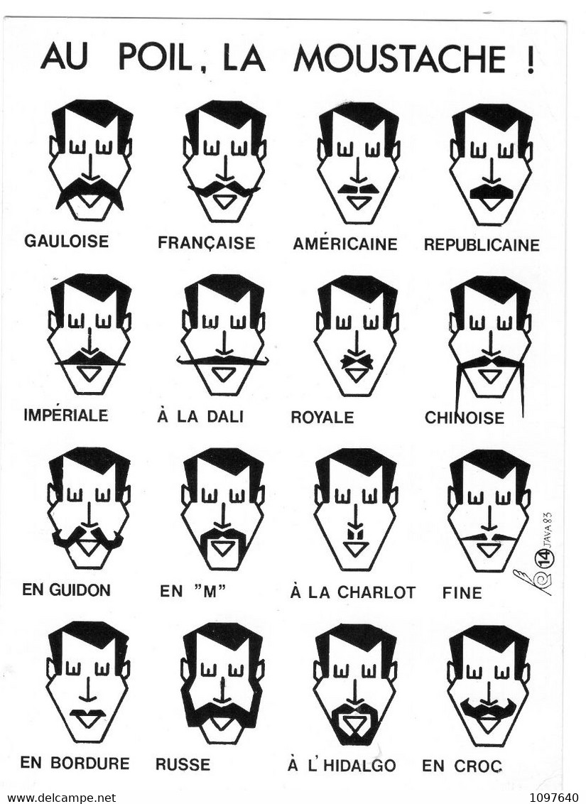 AU POIL, LA MOUSTACHE à La Gauloise, à La Française ... - Fashion