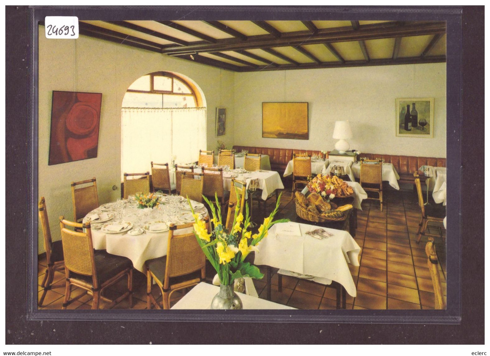 CARTE MODERNE - CRISSIER - RESTAURANT FREDY GIRARDET - TB - Crissier