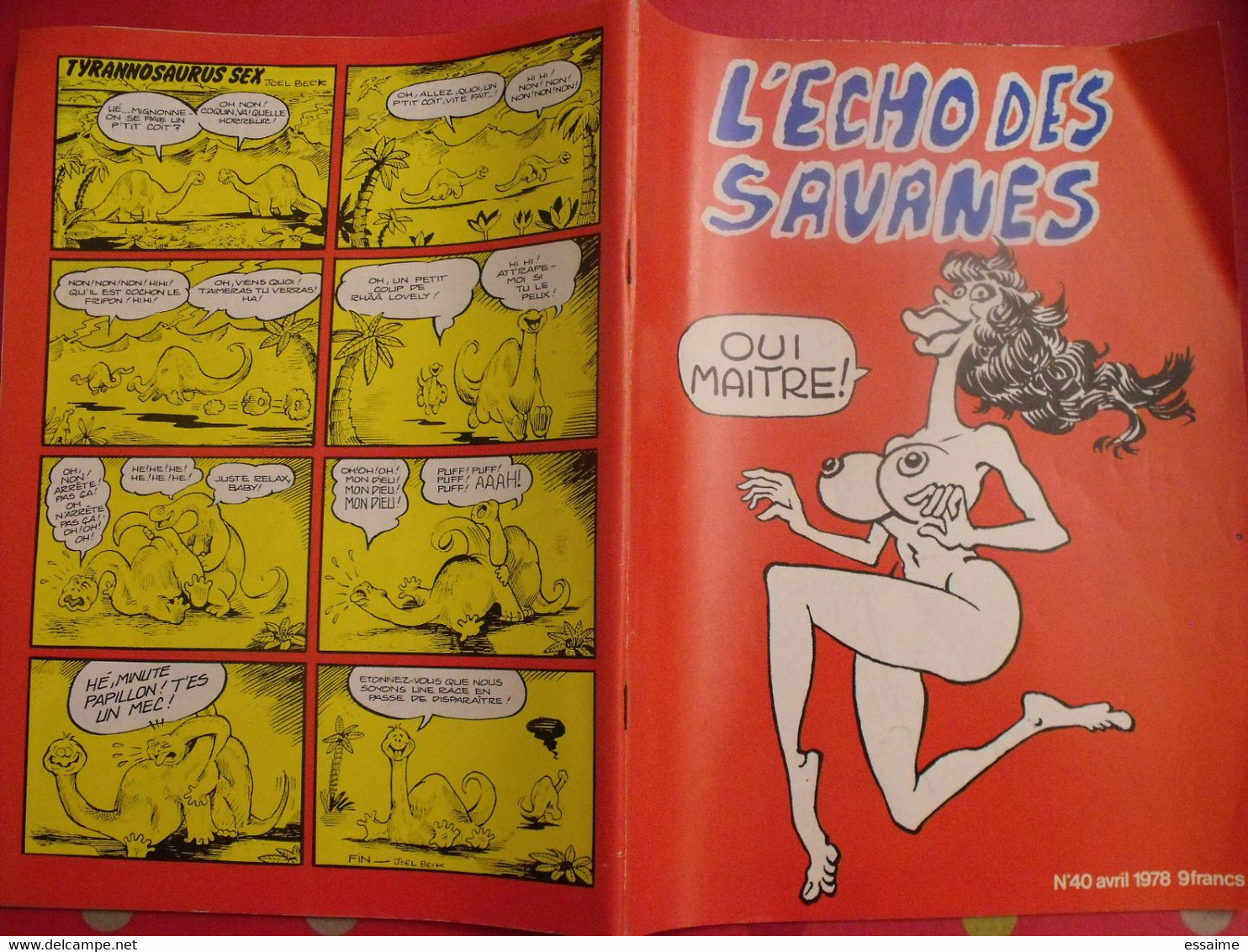 L'écho Des Savanes N° 40. 1978. Mandryka Veyron Lucques Got Baudoin Cardon Crumb Wood Fik - L'Echo Des Savanes