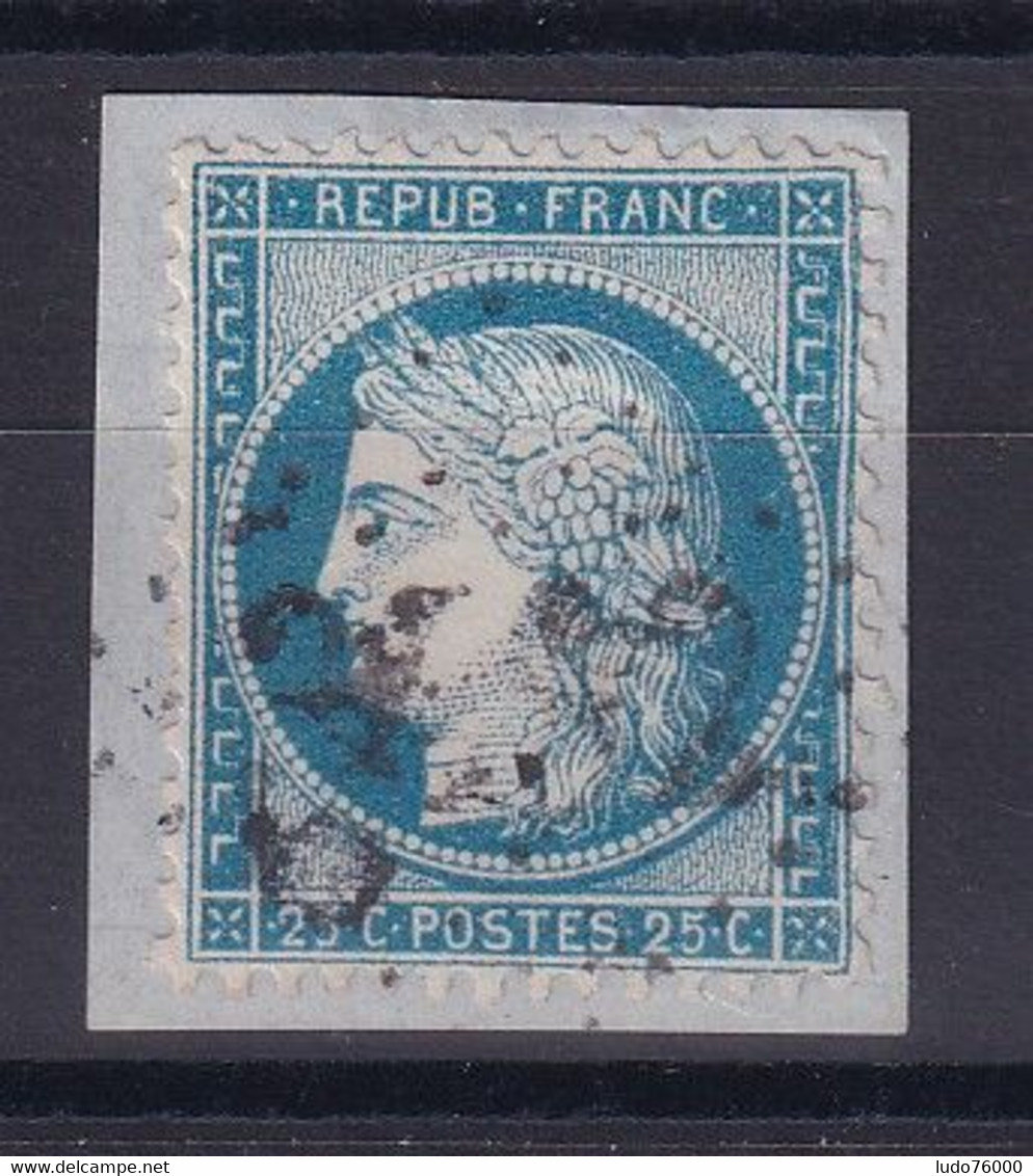 D 124 / CERES N° 60 OBL / VARIETE FILET DROIT - 1871-1875 Ceres