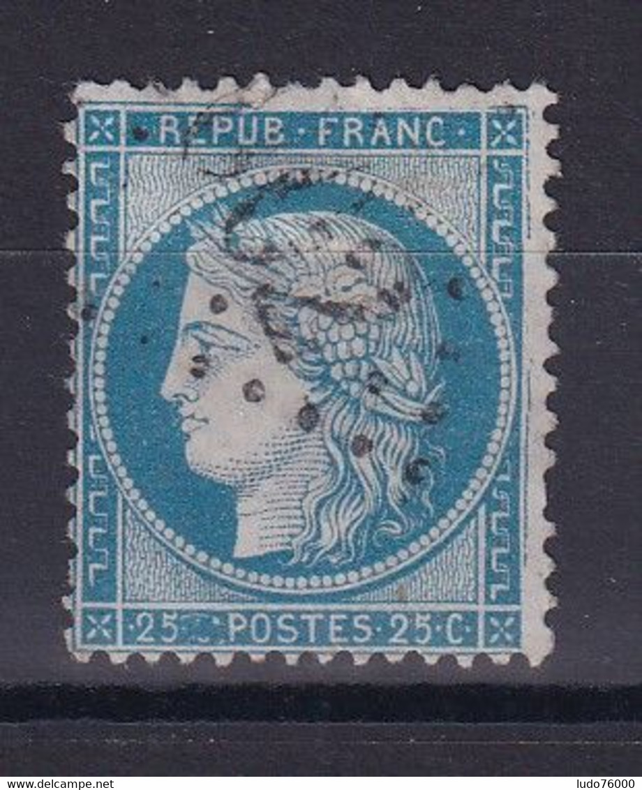 D 124 / CERES N° 60 OBL / VARIETE FILET HAUT - 1871-1875 Ceres