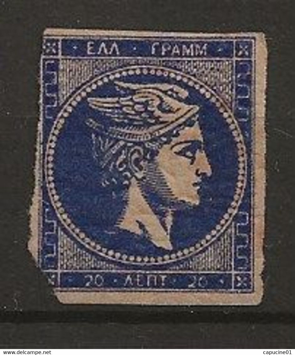 Grèce Greece Hermes Timbre Neuf ** Mnh Rousseurs Voir Scan - Unused Stamps