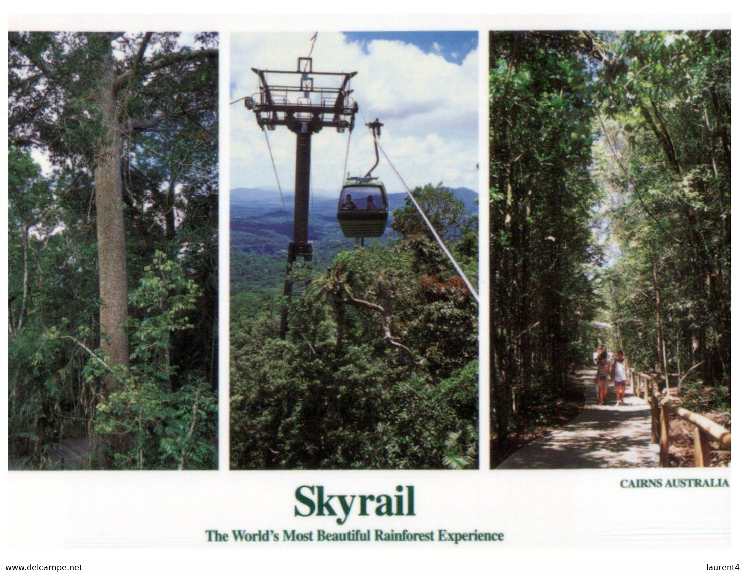 (HH 31) Australia - QLD - Cairns Skyrail (posted With Bird Stamp) - Cairns
