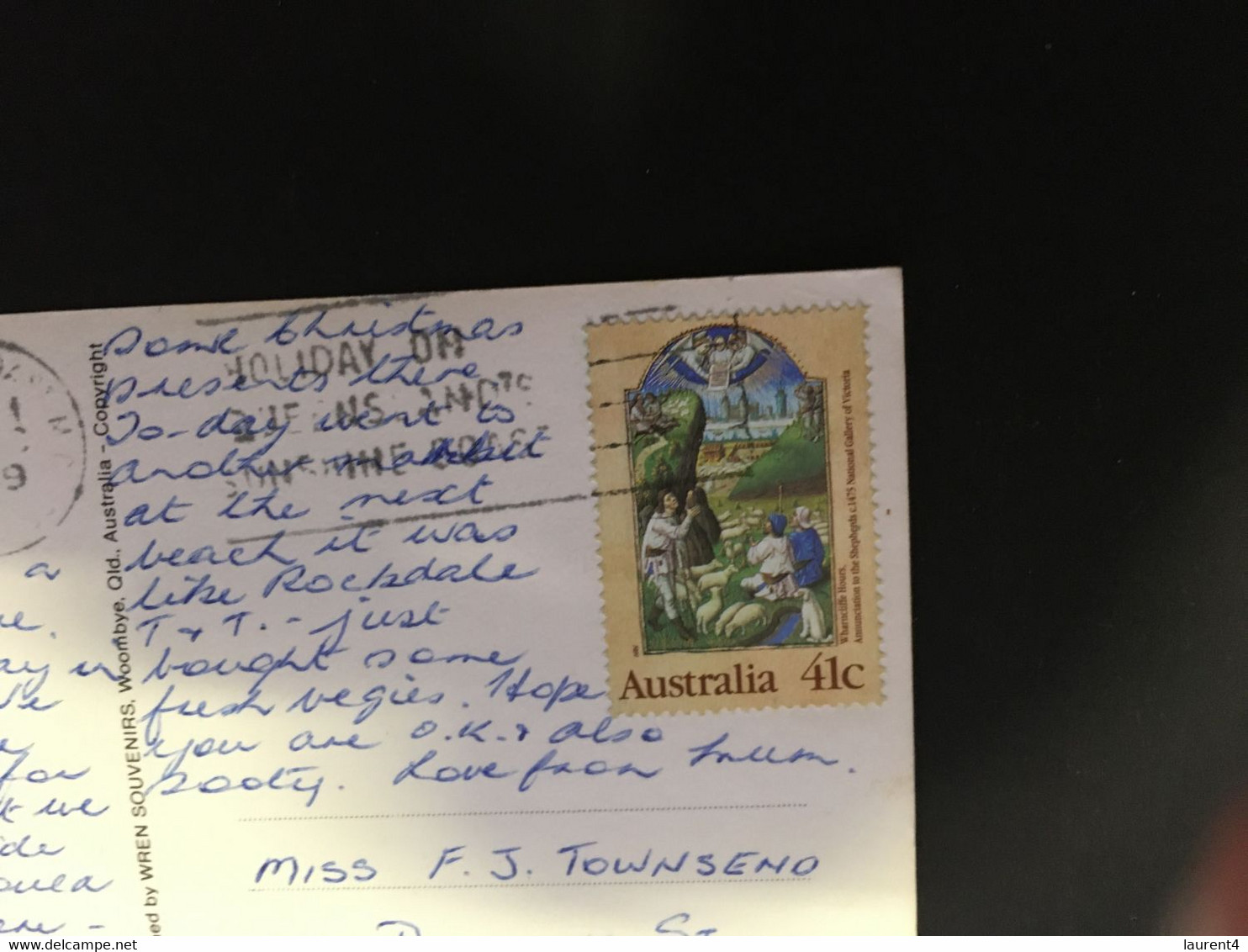 (HH 31) Australia - QLD - Noosa Heads (posted 1990 With Xmas Stamp) - Sunshine Coast