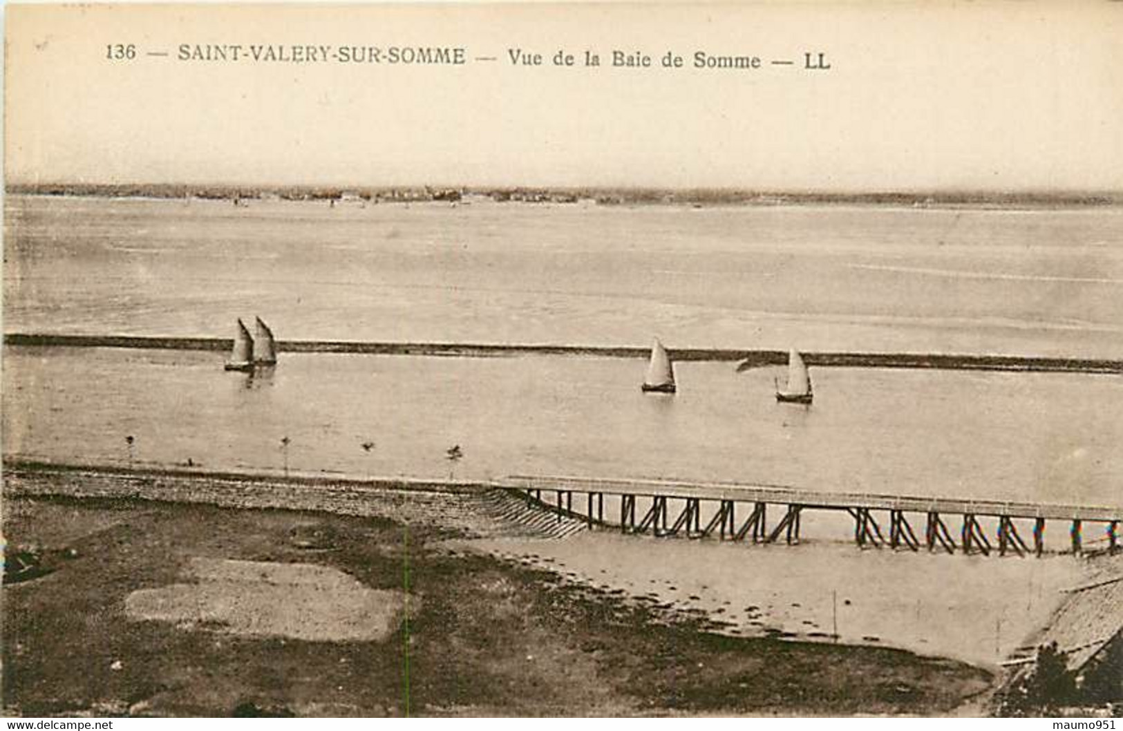 80 SAINT VALERY SUR SOMME - Vue De La Baie De Somme - Saint Valery Sur Somme